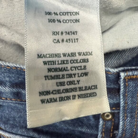 Red Head Mens Size 34x36 Blue Straight Leg Denim Jeans Vintage Classic - Picture 10 of 12